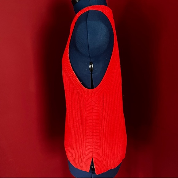 Madewell Red Valley Sweater Tank Top - Picture 7 of 13